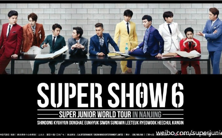 [MUSIC VIDEO] Super Junior – The 6th World Tour SUPER SHOW 6 (2017.02.09/MP4/RAR)