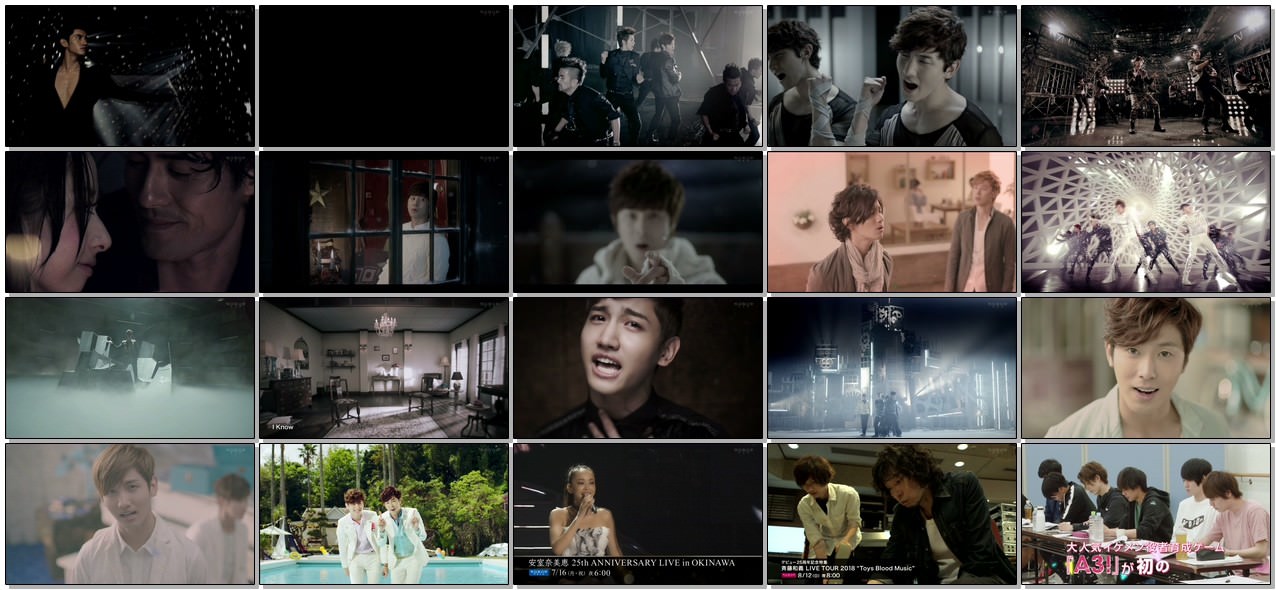 [MUSIC VIDEO] 東方神起 MUSIC VIDEO COLLECTION 〜前編〜 (2018.07.08/MP4/RAR)