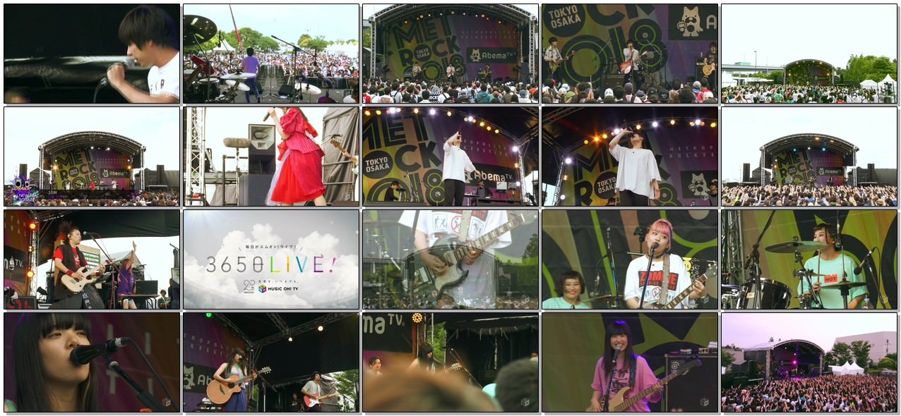 [TV-SHOW] METROCK 2018 ライブスペシャル＜NEW BEAT SQUARE day1+2＞ (2018.06.30)