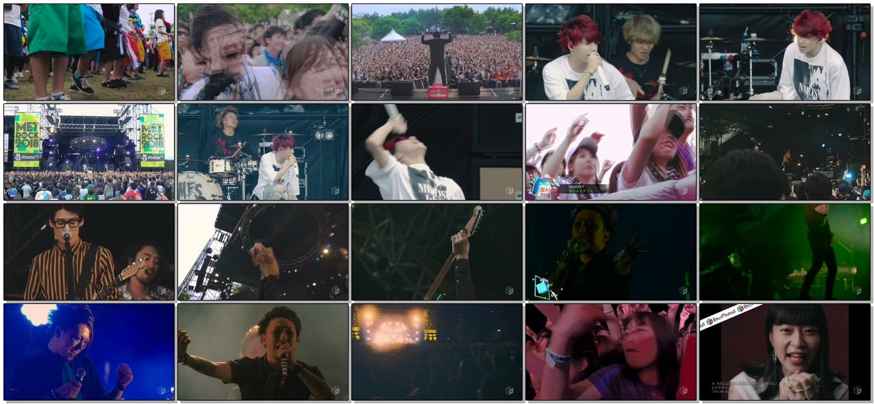 [TV-SHOW] METROCK 2018 ライブスペシャル＜SEASIDE PARK day1+2＞ (2018.06.30)