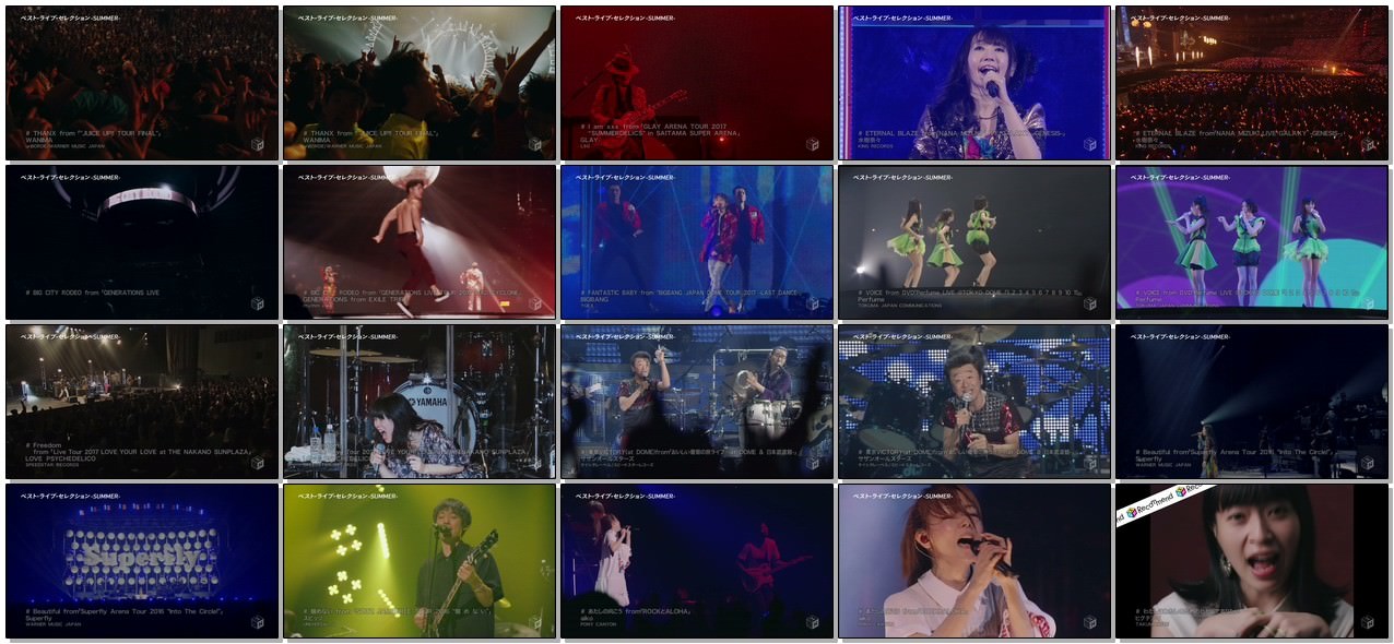 [TV-SHOW] Best Live Selection ~2018 SUMMER~ (2018.07.02)