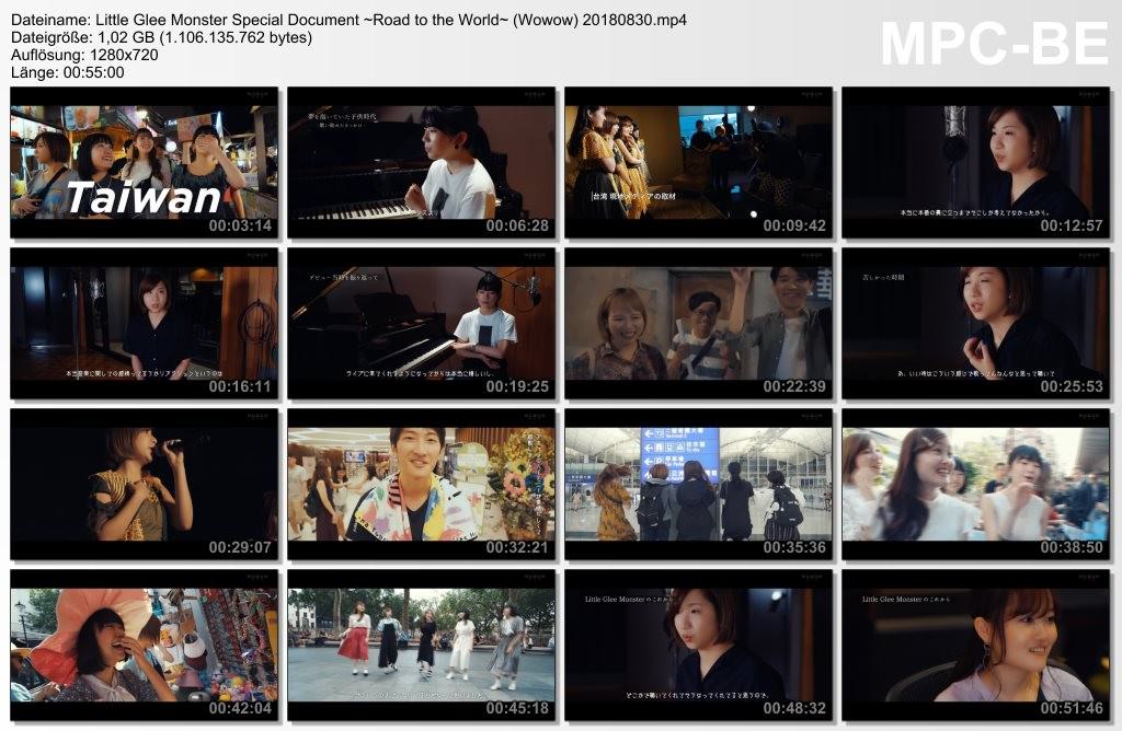 [TV-SHOW] Little Glee Monster スペシャルドキュメント～Road to the World～ (2018.08.30)