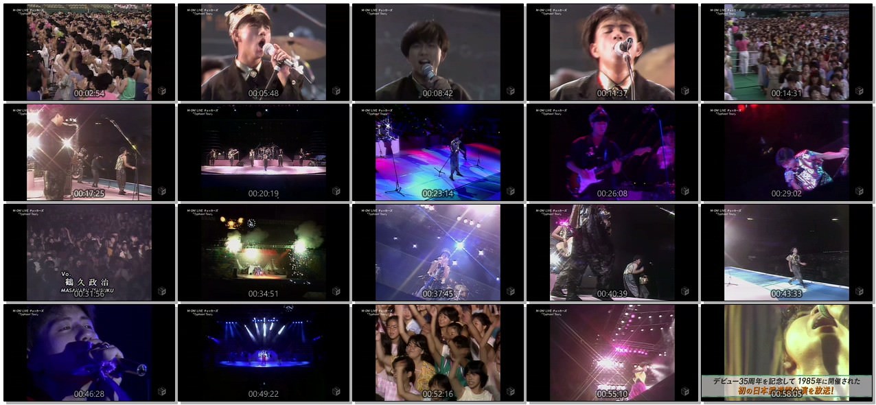 [TV-SHOW] M-ON! LIVE チェッカーズ 「Typhoon’ Tour」 (2018.09.21)
