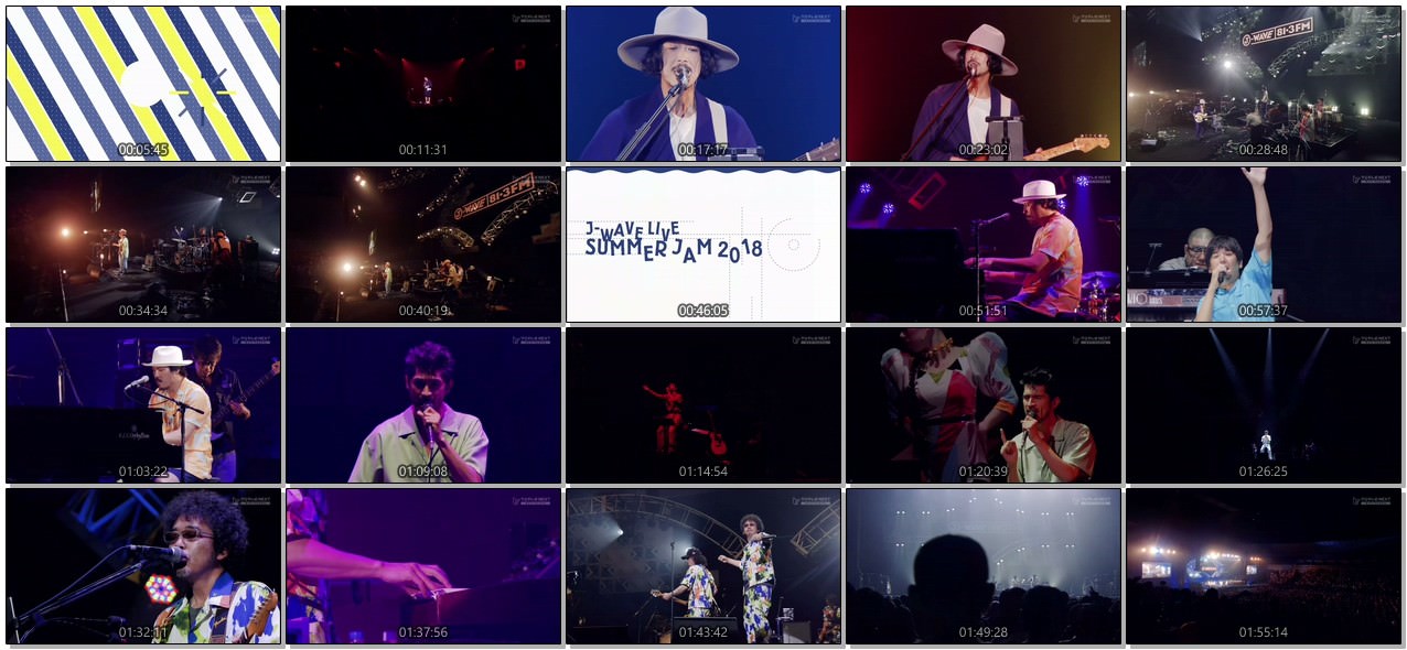 [TV-SHOW] J-WAVE LIVE SUMMER JAM 2018  (2018.09.23)