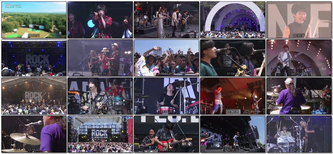 [TV-SHOW] ROCK IN JAPAN FESTIVAL2018 DAY-1 前編 (2018.09.29)