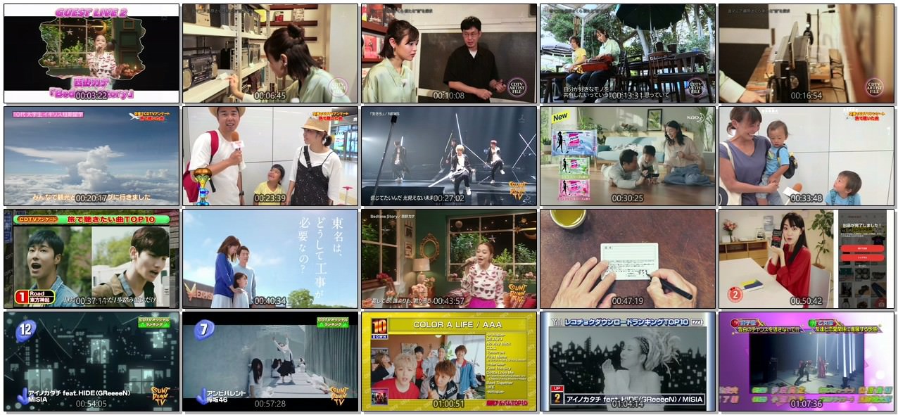 [TV-SHOW] CDTV (2018.09.16)