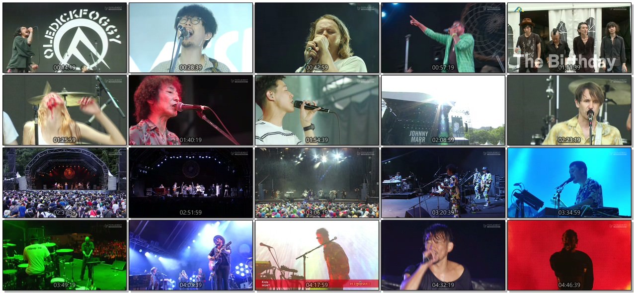 [TV-SHOW] FUJI ROCK FESTIVAL’18 完全版 ＜Day2＞ (2018.09.08)