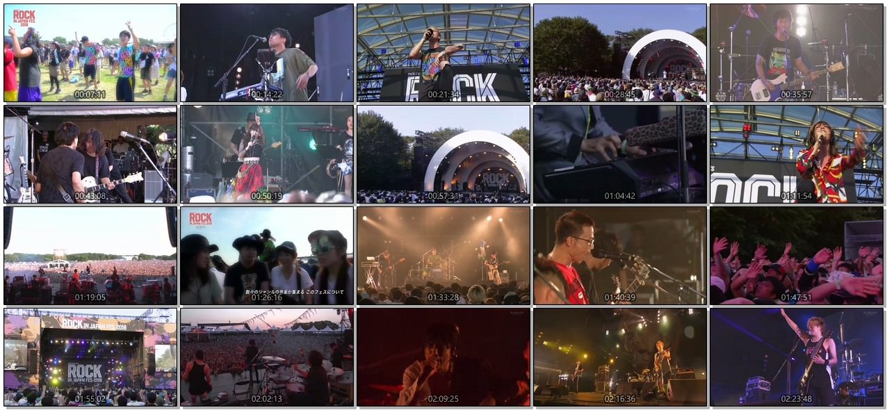 [TV-SHOW] ROCK IN JAPAN FESTIVAL2018 DAY-1 後編 (2018.09.29)