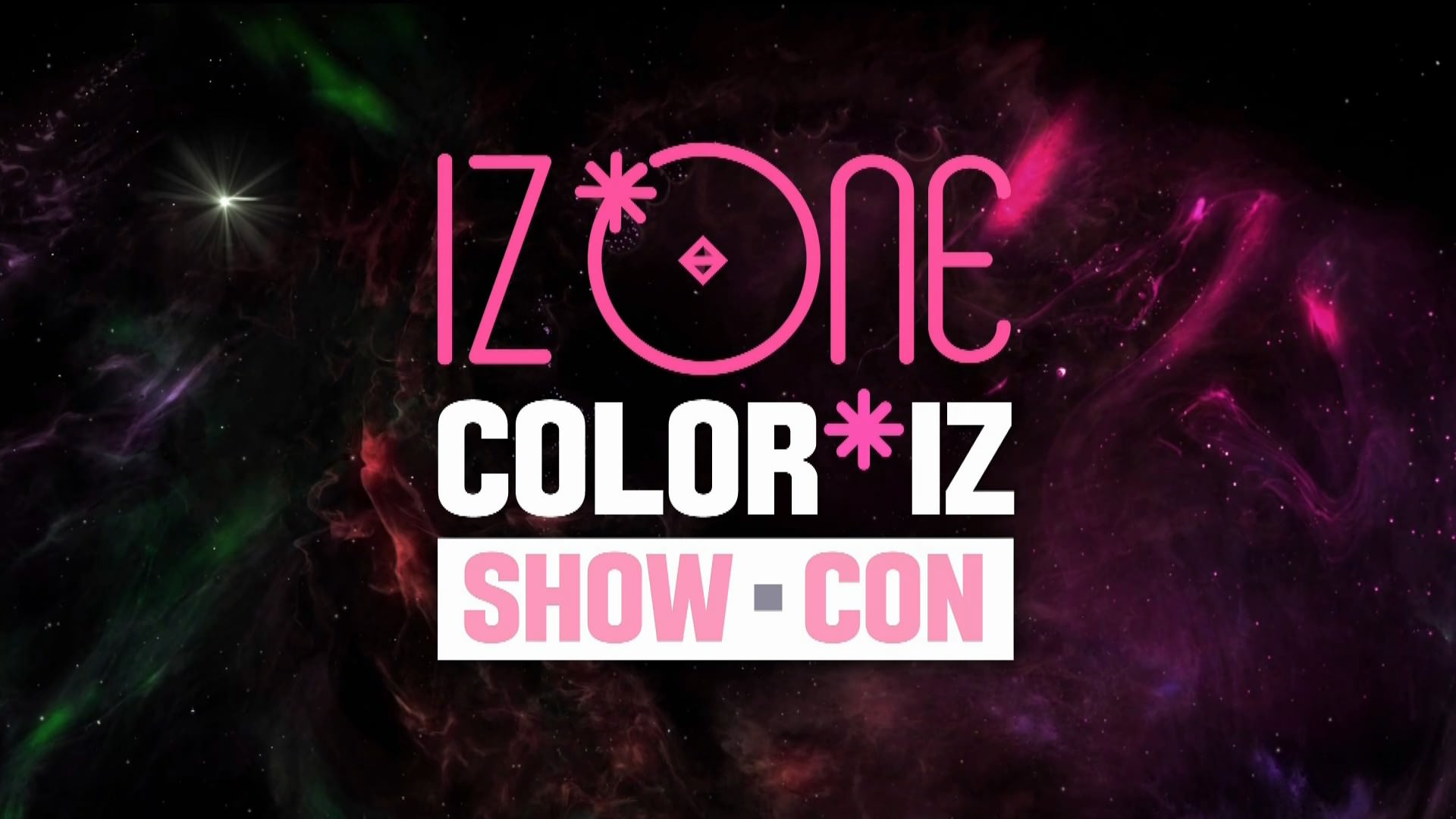 [TV-SHOW] IZ*ONE ‘COLOR*IZ’ SHOW-CON (2018.10.29)