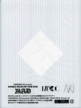 [TV-SHOW] ムック – MAVERICK DC presents DOUBLE HEADLINE TOUR 2016『M.A.D』(2016.11.23) (DVDISO)