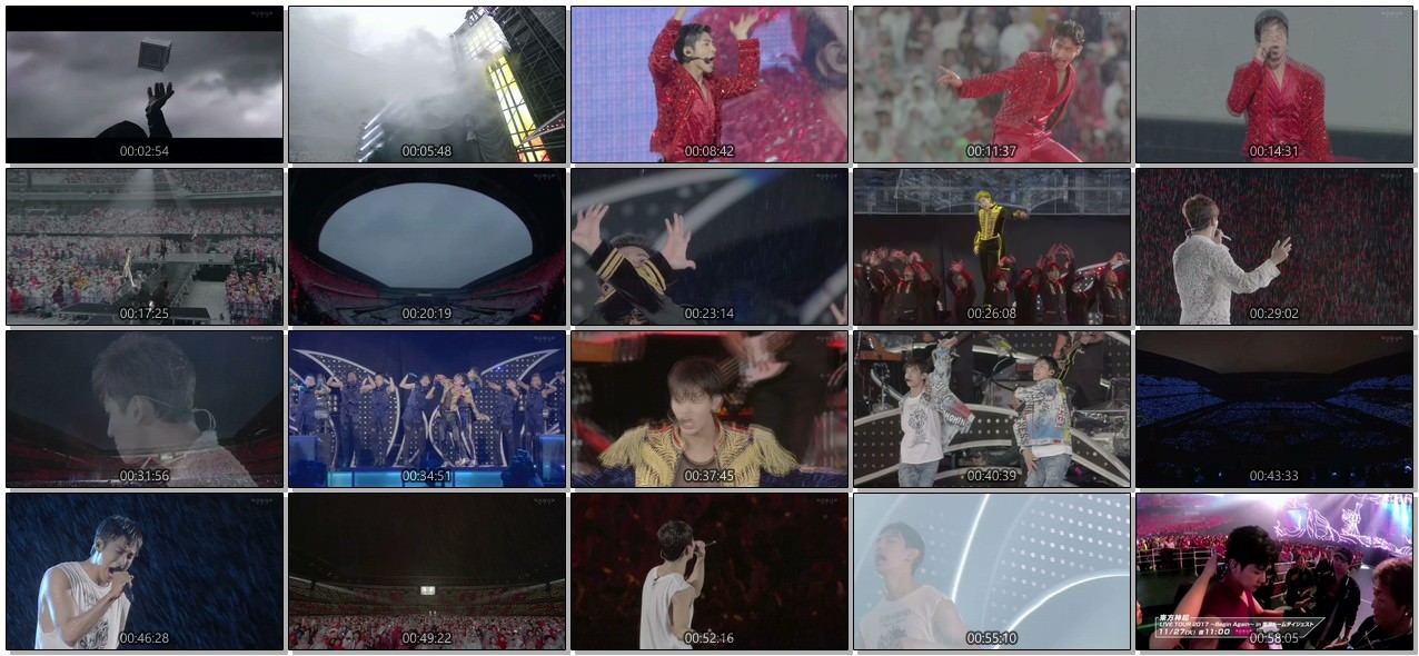[TV-SHOW] 東方神起 LIVE TOUR ～Begin Again～ Special Edition in NISSAN STADIUM 60分ダイジェスト (2018.10.27)