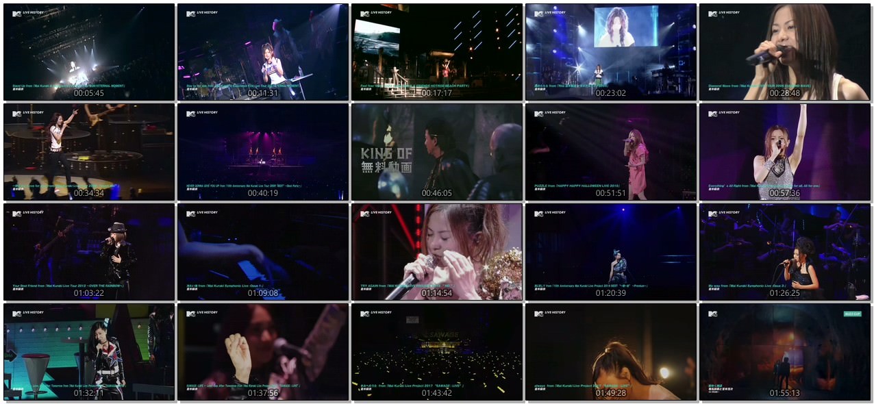 [TV-SHOW] 倉木麻衣 Live History (2018.10.28)