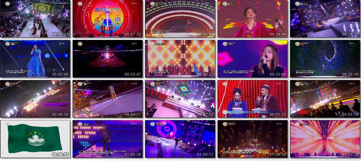 [TV-SHOW] 7th ABU TV Song Festival 2018 in Ashgabat (2018.10.22)