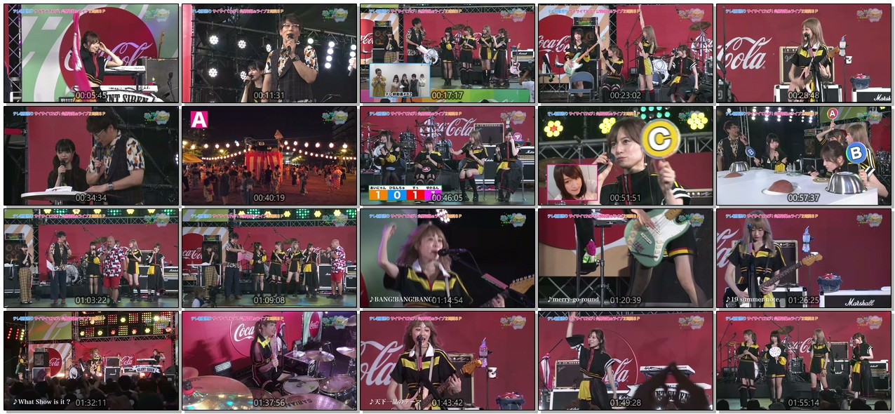 [TV-SHOW] SILENT SIRENテレ朝夏祭りサイサイてれび！公開収録＆ライブ２時間ＳＰ (2018.10.28)