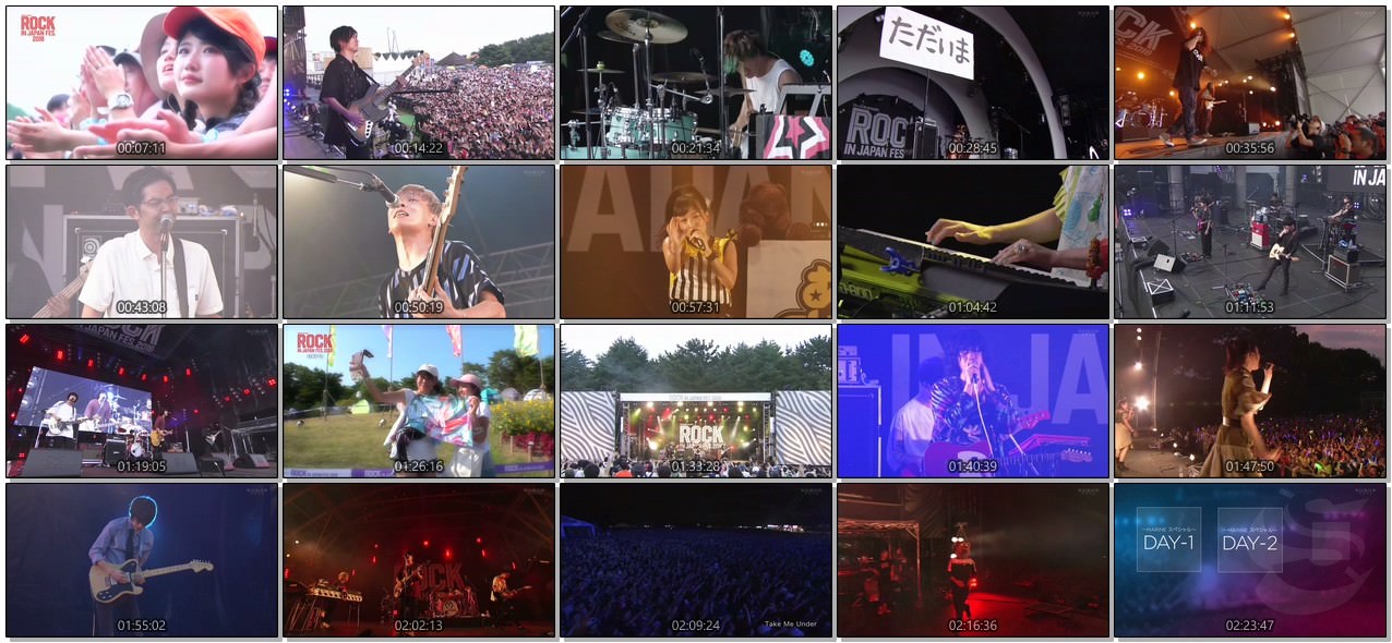 [TV-SHOW] ROCK IN JAPAN FESTIVAL2018 DAY-3 後編 (2018.10.06)