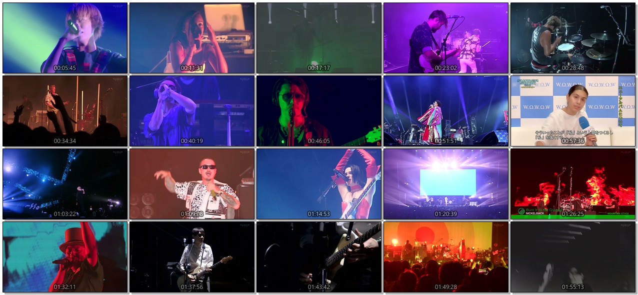 [TV-SHOW] SUMMER SONIC 2018 ~Makuhari Messe~ (2018.10.08)