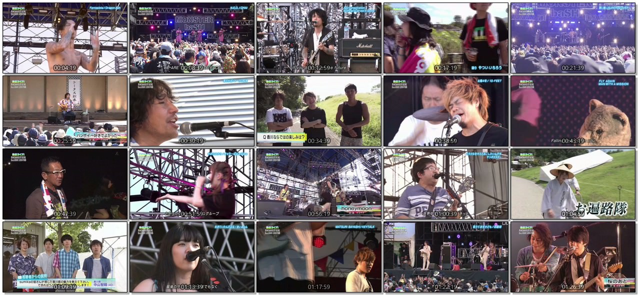 [TV-SHOW] 熱狂ライブ！ MONSTER baSH 2018 (2018.09.30)