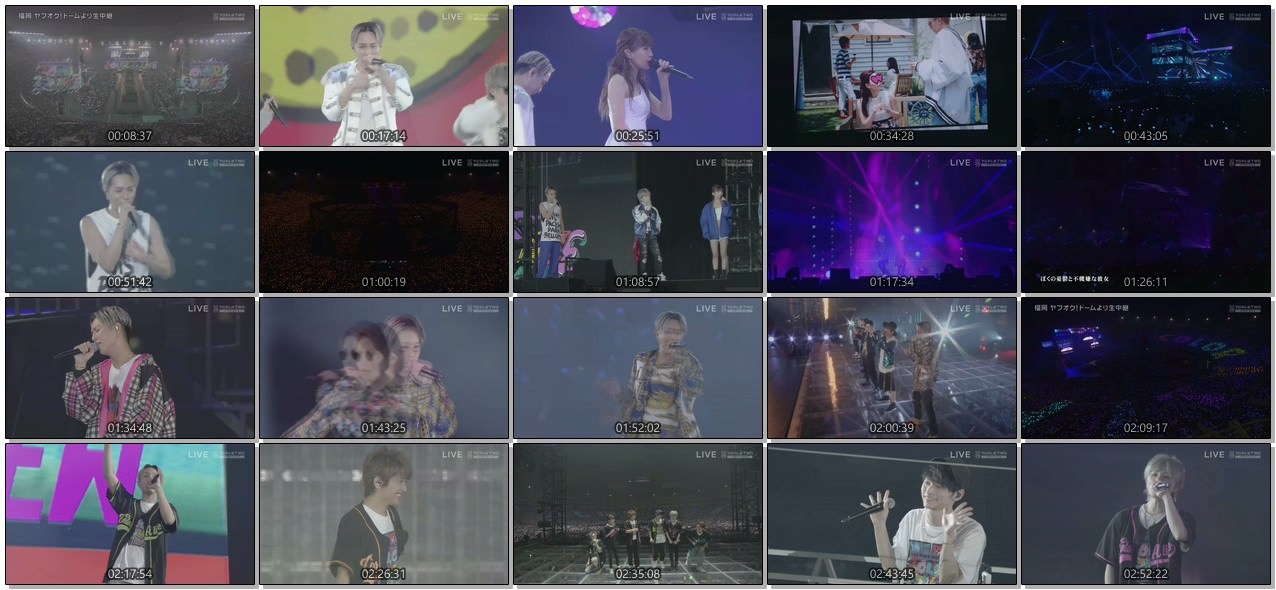 [TV-SHOW] AAA DOME TOUR 2018 COLOR A LIFE 完全生中継 (2018.11.24)