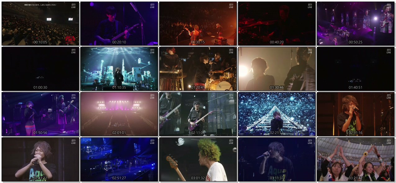 [TV-SHOW] Aqua Timez – 完全生中継！Aqua Timez FINAL LIVE 「last dance」 (2018.11.18)