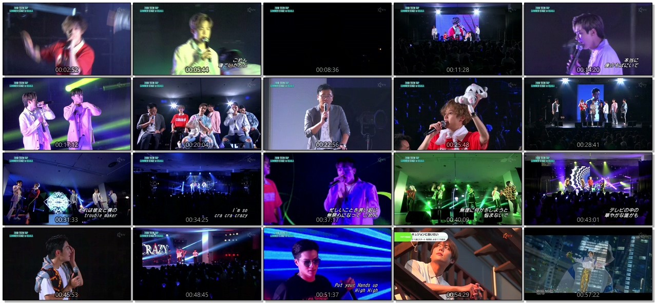 [TV-SHOW] 2018 TEEN TOP SUMMER STAGE in OSAKA (2018.12.28)