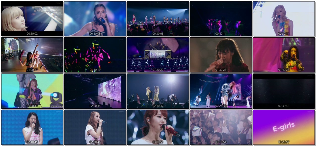 [TV-SHOW] E-girls LIVE 2017 ~E.G.EVOLUTION~ (2018.12.08)
