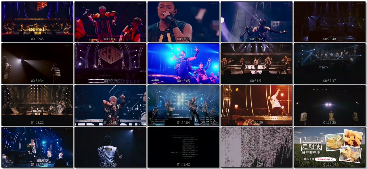 [TV-SHOW] GENERATIONS WORLD TOUR 2015 “GENERATION EX” (2018.12.08)