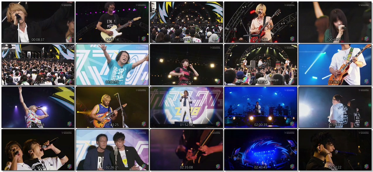 [TV-SHOW] イナズマロックフェス2018 ＜DAY2＞ (2018.12.01)