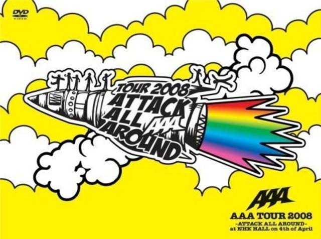 [TV-SHOW] AAA – TOUR 2008 -ATTACK ALL AROUND- at NHK HALL on 4th of April (2008.08.27) (DVDISO)