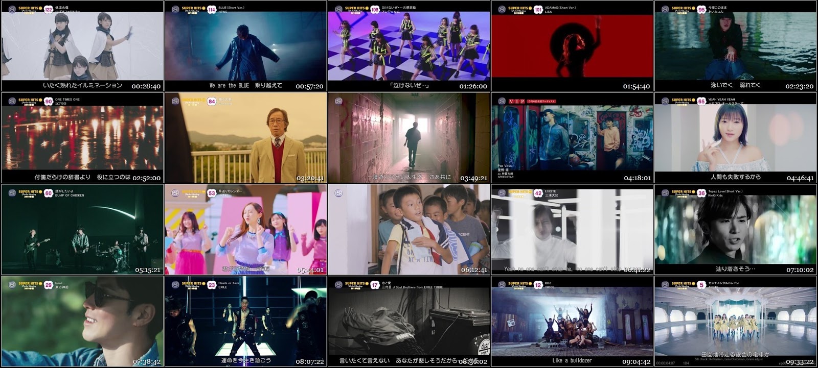 [TV-SHOW] SUPER HITS PERFECT RANKING 100 ~ 2018年間ランキング (2018.12.23)