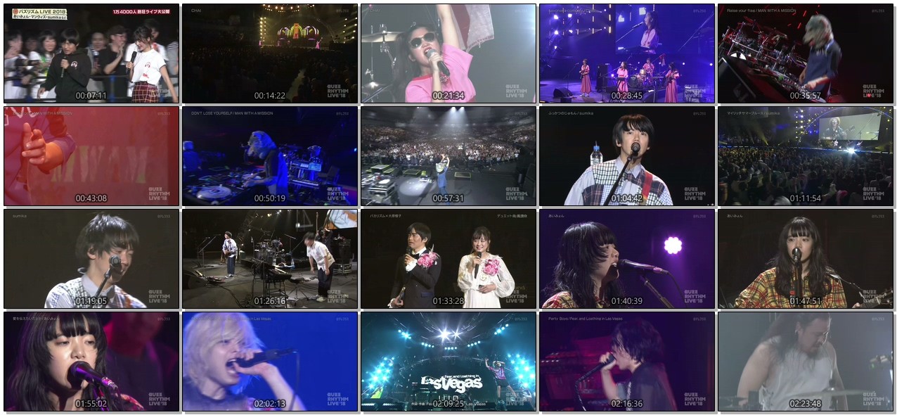 [TV-SHOW] バズリズム LIVE 2018 Day1+2 (2018.12.23)