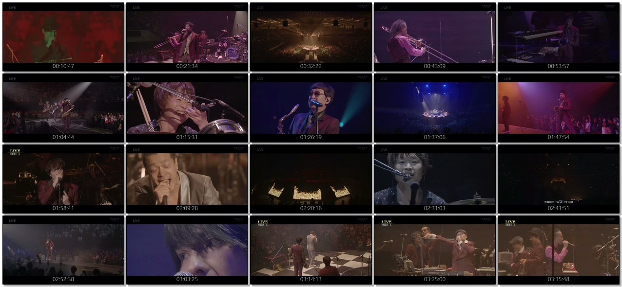 [TV-SHOW] 生中継！東京スカパラダイスオーケストラ 2018 Tour 「SKANKING JAPAN」 ファイナル公演”スカフェス in 城ホール” (2018.12.24)