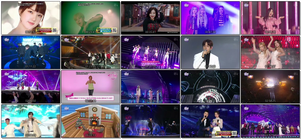[TV-SHOW] 2018 SBS歌謡大祭典 (2018.12.25)