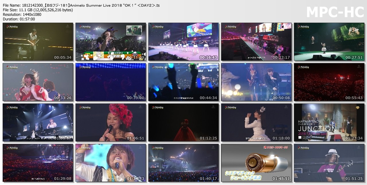 [TV-SHOW] Animelo Summer Live 2018 “OK!”  (2018.12.14)