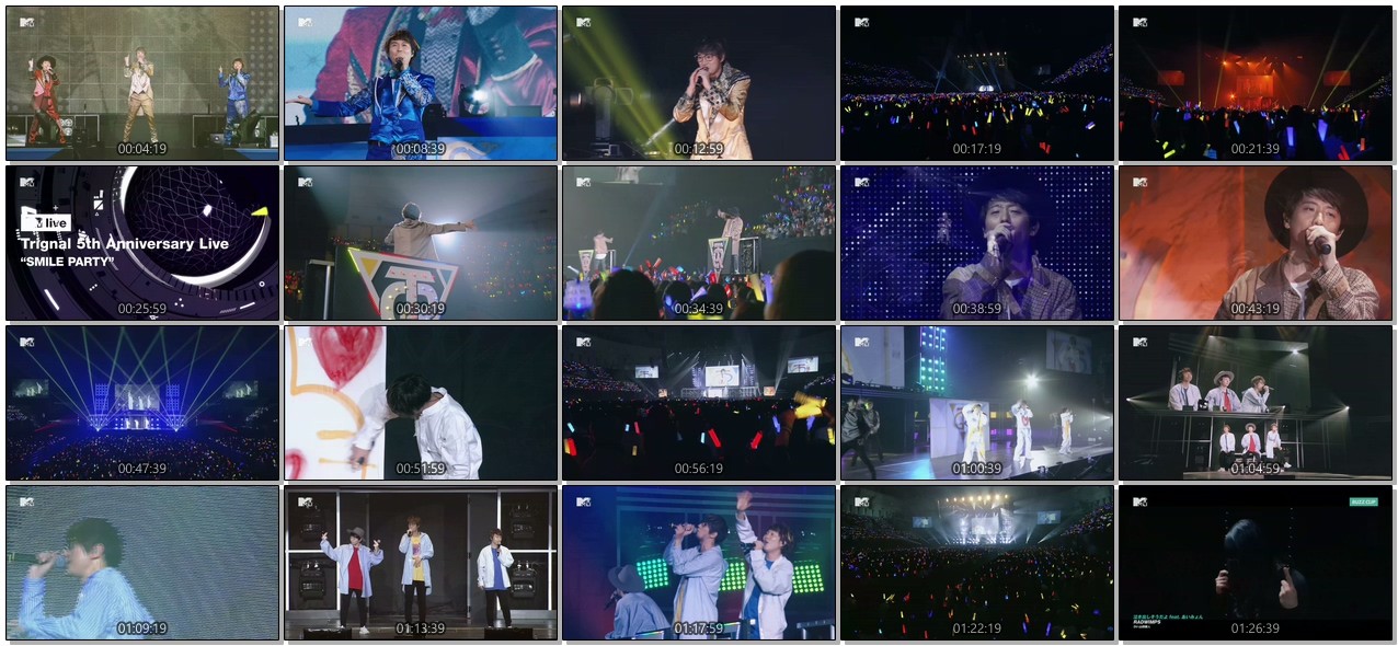 [TV-SHOW] MTV LIVE: Trignal 5th Anniversary Live “SMILE PARTY” (2018.12.29)