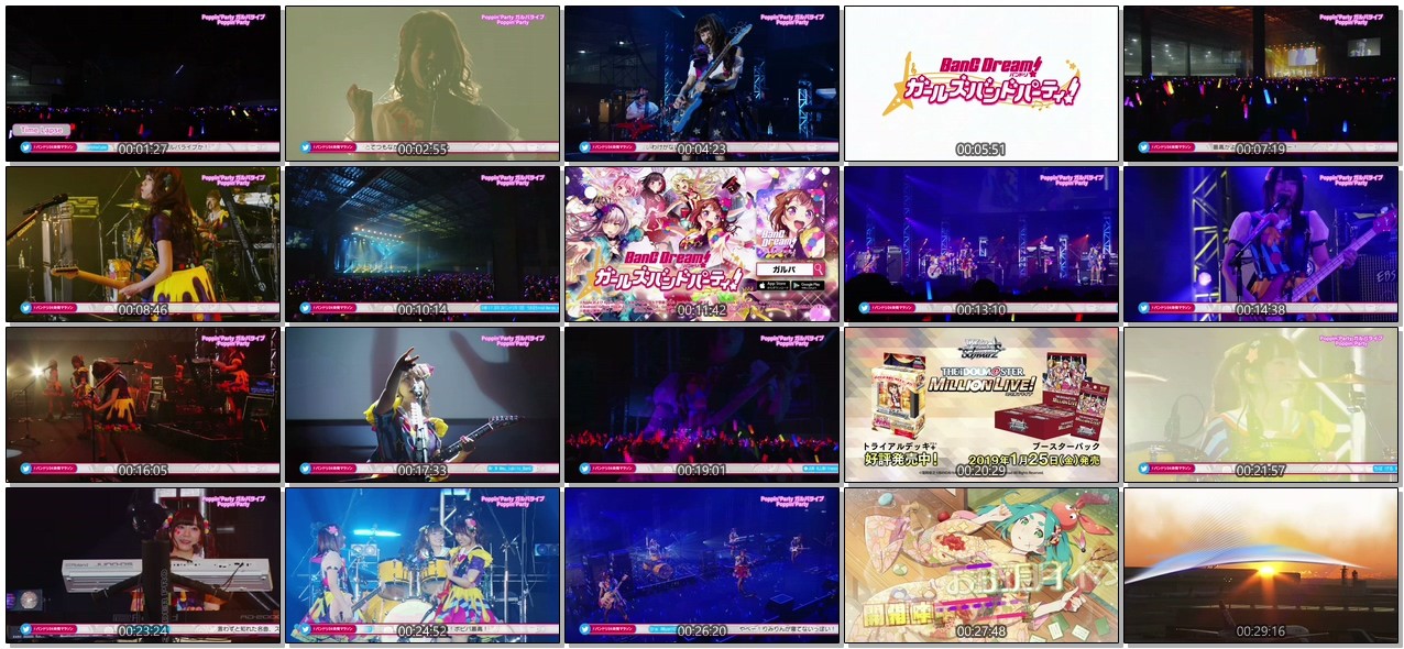 [TV-SHOW] ガルパライブ―Poppin’Party― 特別編集版 (2019.01.03)