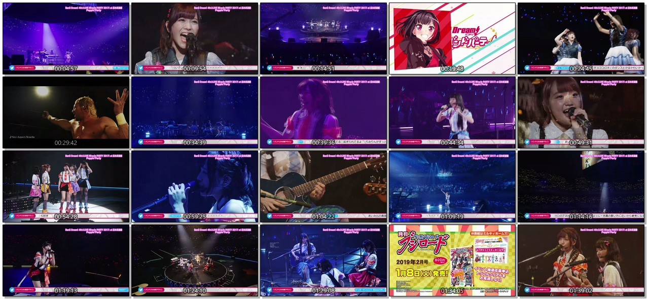 [TV-SHOW] BanG Dream! 4th☆LIVE Miracle PARTY 2017! at 日本武道館 (2019.01.03)