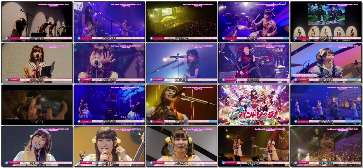 [TV-SHOW] BanG Dream! 3rd☆LIVE Sparklin’ PARTY 2017! (2019.01.03)
