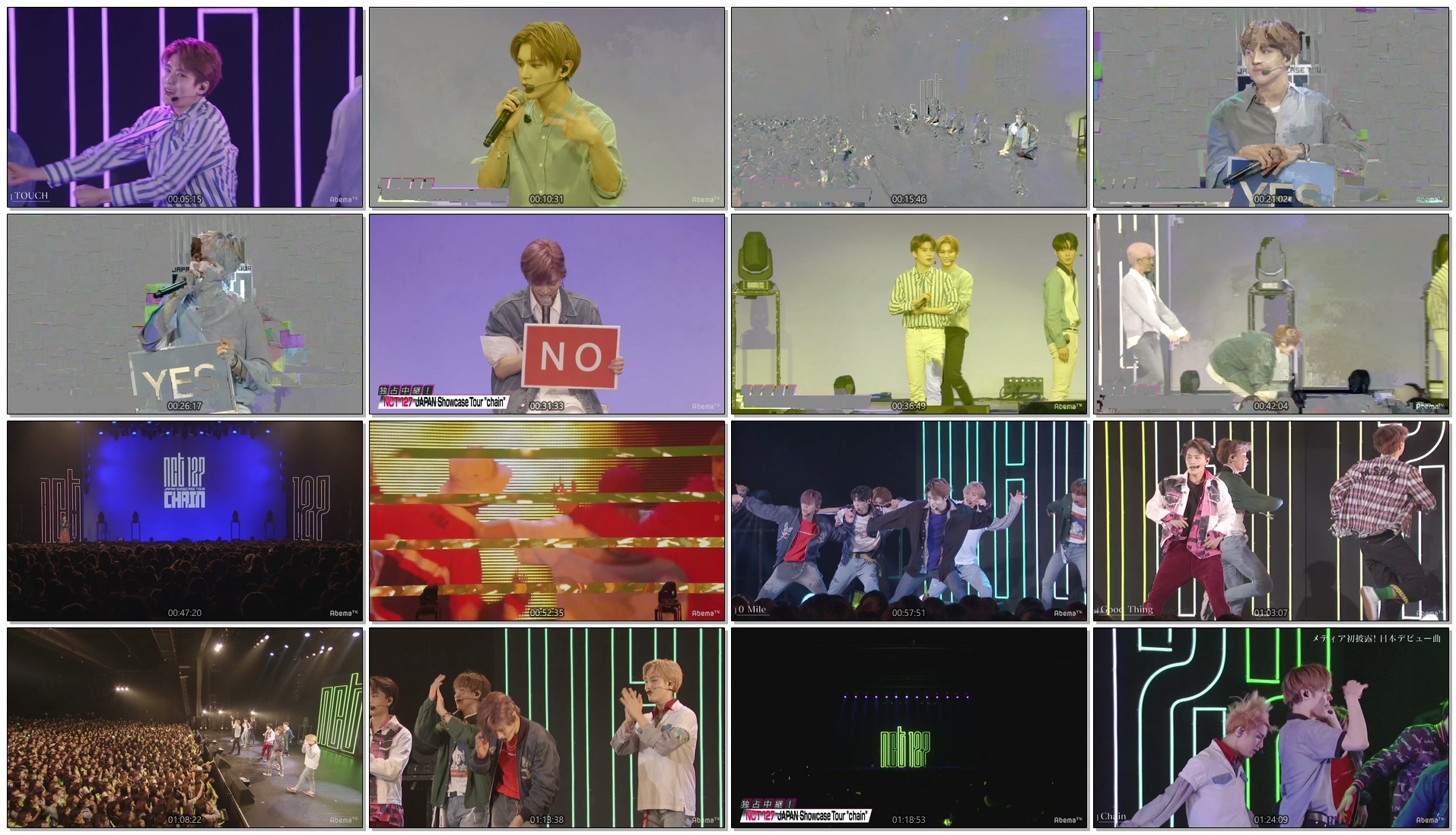 [TV-SHOW] NCT 127 JAPAN Showcase Tour “chain” (2018.05.20)