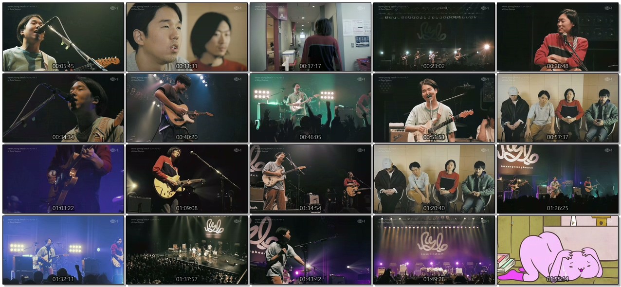 [TV-SHOW] never young beach ワンマンライブ at Zepp Nagoya (2019.02.23)