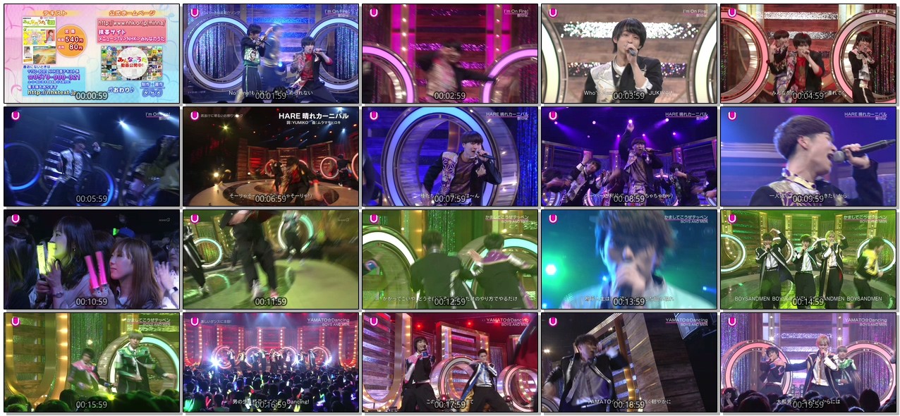 [TV-SHOW] Uta-Tube BOYS AND MEN＆祭nine．ライブSP (2019.02.02)