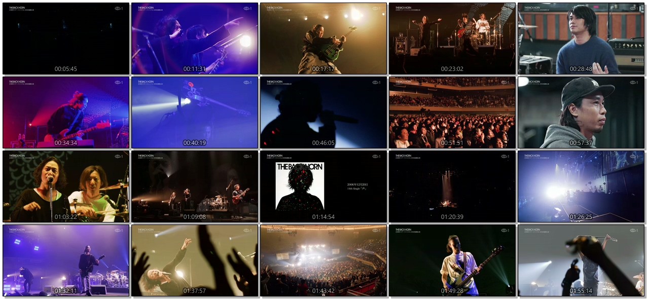 [TV-SHOW] THE BACK HORN 20周年ツアーファイナル 日本武道館公演 (2019.03.30)