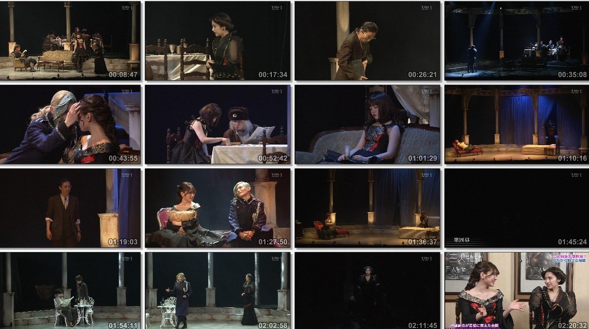 [TV-SHOW] 乃木坂46 – 舞台「三人姉妹」(衛藤美彩、伊藤純奈、久保史緒里出演)インタビュー付き特別版 (2019.03.30)