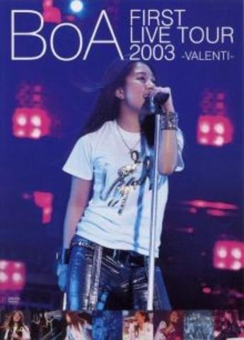 [TV-SHOW] BoA 보아 – BoA FIRST LIVE TOUR 2003 -VALENTI- (2003.03.07) (DVDISO)