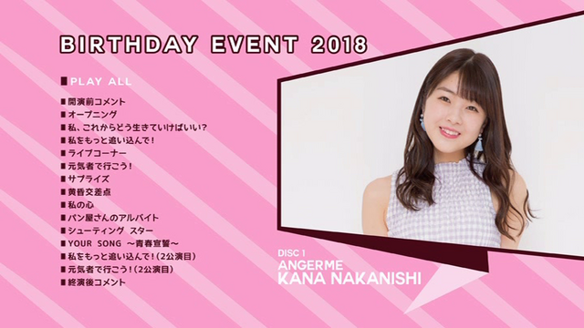 [MUSIC VIDEO] アンジュルム 中西香菜・室田瑞希バースデーイベント2018 (2018.10.26/MP4/RAR) (DVDISO)