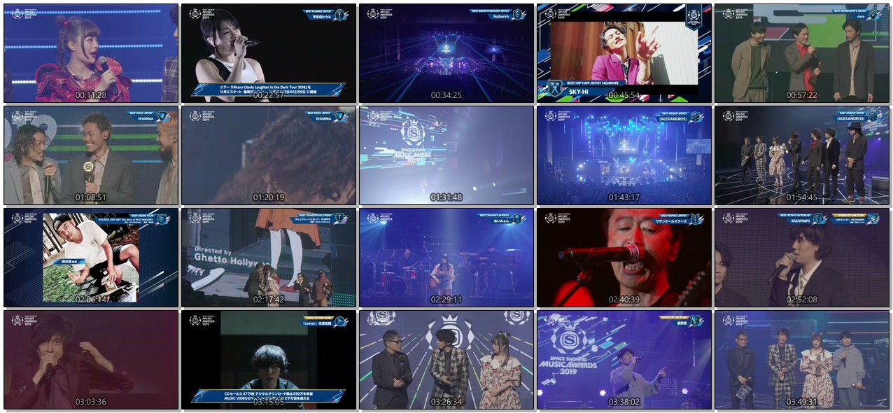 [TV-SHOW] SPACE SHOWER MUSIC AWARDS 2019 (2019.03.21)