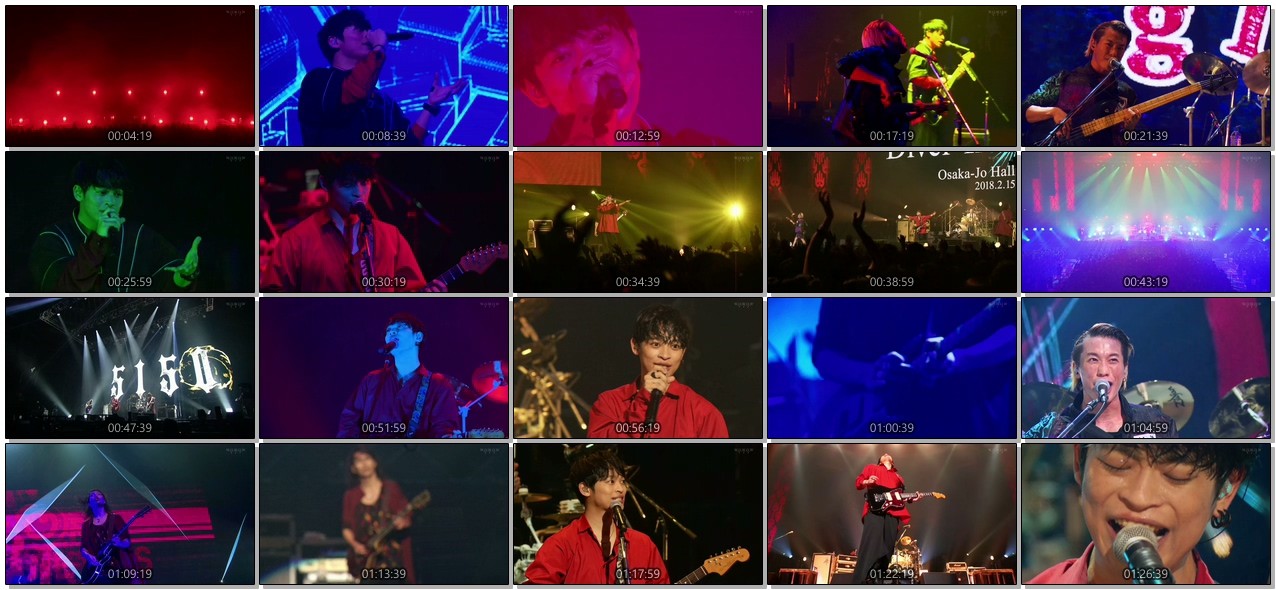 [TV-Variety] THE ORAL CIGARETTES 「Diver In the BLACK Tour～ReI of Lights～」 Live and Documentary (2019.04.19)