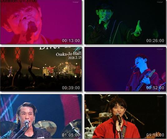 [TV-Variety] THE ORAL CIGARETTES “Diver In the BLACK Tour ~ReI of Lights~” Live and Documentary (WOWOW Live 2019.04.19)