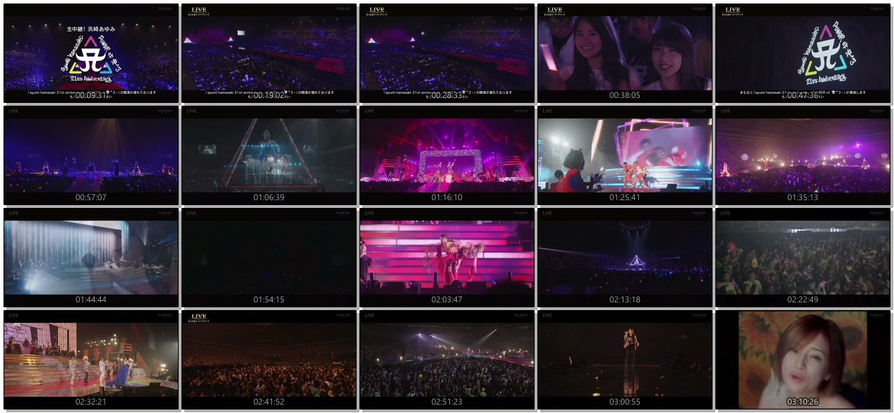 [TV-SHOW] 生中継！浜崎あゆみ ayumi hamasaki 21st anniversary -POWER of A^3- (2019.04.07)