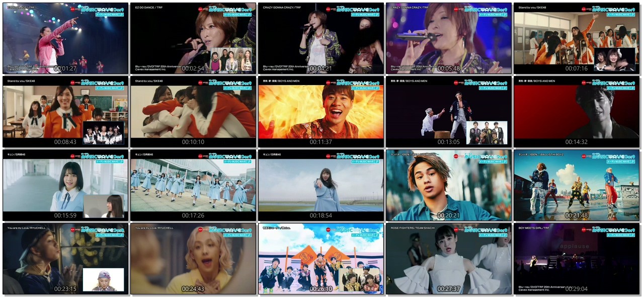 [TV-SHOW] メ～テレ MUSIC WAVE ARTIST INDEX (2019.04.07)