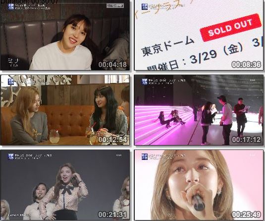 [TV-Variety] TWICE – 情熱大陸 (MBS 2019.03.31)